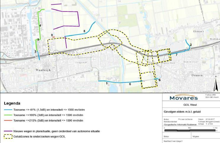 geluidsbelasting daar aanleiding toe geeft.