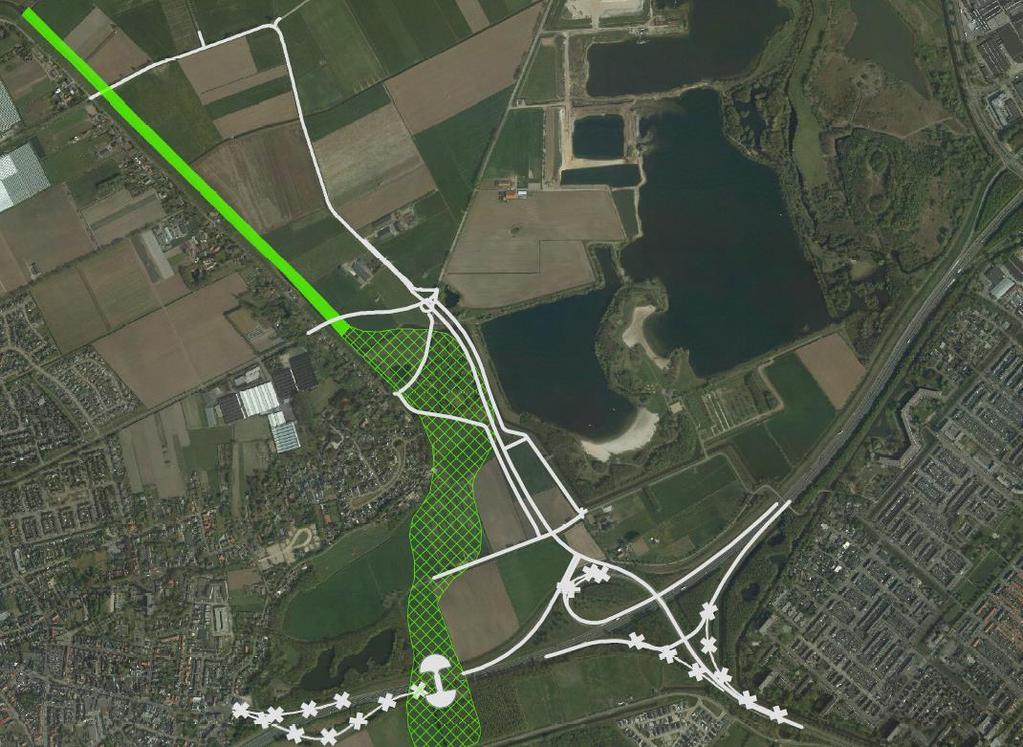 Ecologische zone Vlijmen-Oost (Bron: NRD, 2015) Ecotunnel Vlijmen-Oost Een belangrijke schakel in de verbinding van de natuur- én waterbergingsgebieden ten noorden en ten zuiden van de A59 vormt de