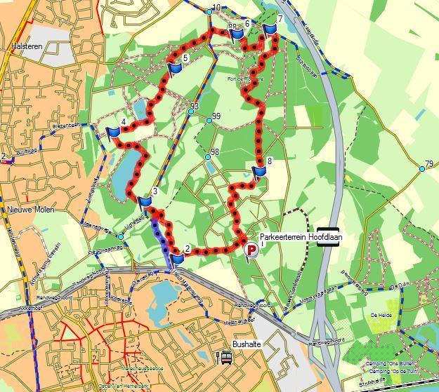 Men bouwde het gesticht op een deel van Landgoed Buitenlust, hoog en droog op de Brabantse Wal. Vanaf het GGZ-terrein loop je direct de natuur in.