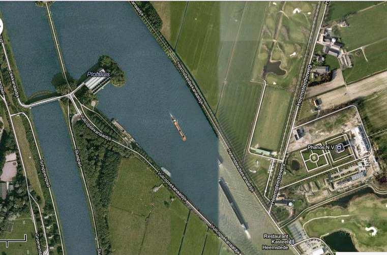 Amsterdam-Rijnkanaal bij Nieuwegein Ongeveer