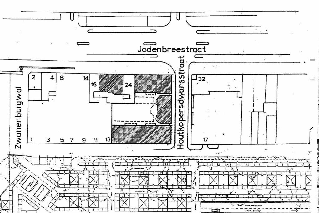 Nieuwsbrief van het Cuypersgenootschap 2017-4 Geschiedenis Het project kwam tot stand in een periode waarin de wederopbouwplannen met brede doorbraken voor verkeerswegen en plannen voor grootschalige