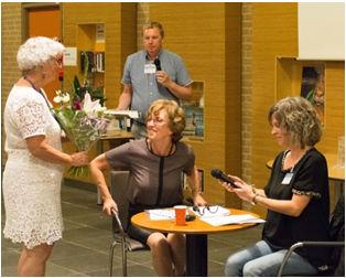 Meestal gaan we voor een interview bij iemand langs, maar