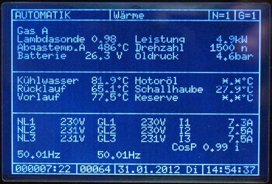 Werking 5.3.5 Modulewaarden oproepen (niveau 3) (1) "Modulewaarden" in het menuscherm (Abb. 14) markeren. (2) De keuze met de toets "OK" bevestigen.