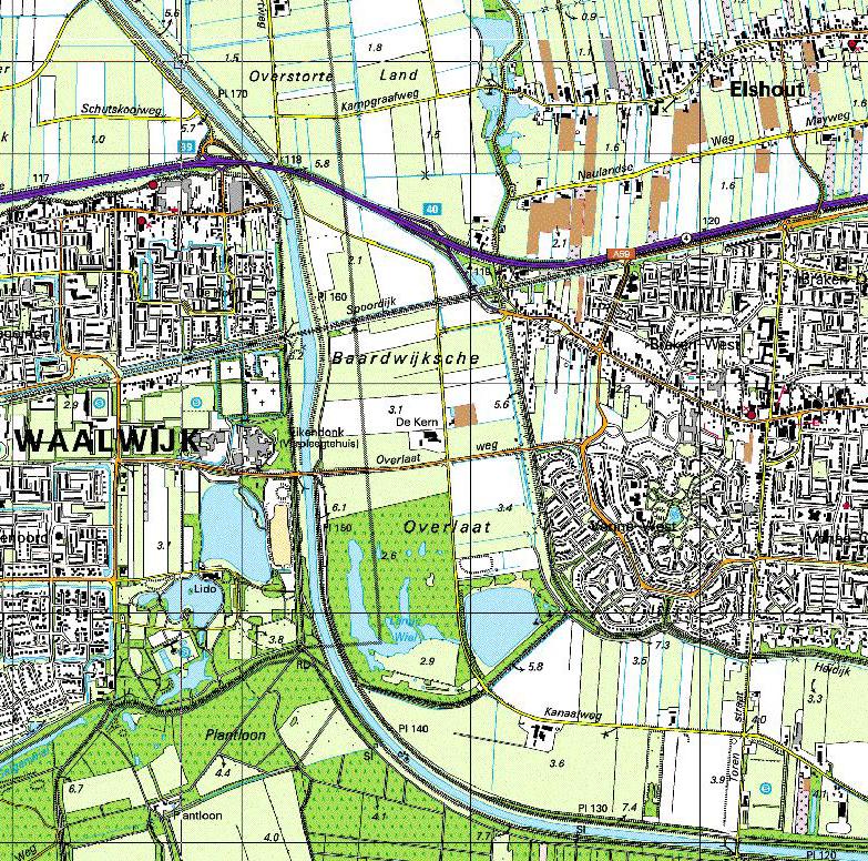 Eén voor allen, allen voor één? Project 1, Baardwijk Buiten De grootste uitbreidingslocatie voor bedrijven is gelegen aan de noordoostzijde van Waalwijk, Baardwijk buiten.