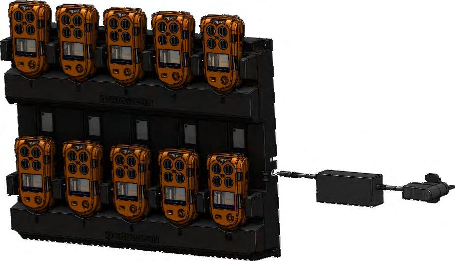 2.8 T4 Tienvoudige Lader (Onderdeelnummer T4-TWC) Een oplaadassemblage