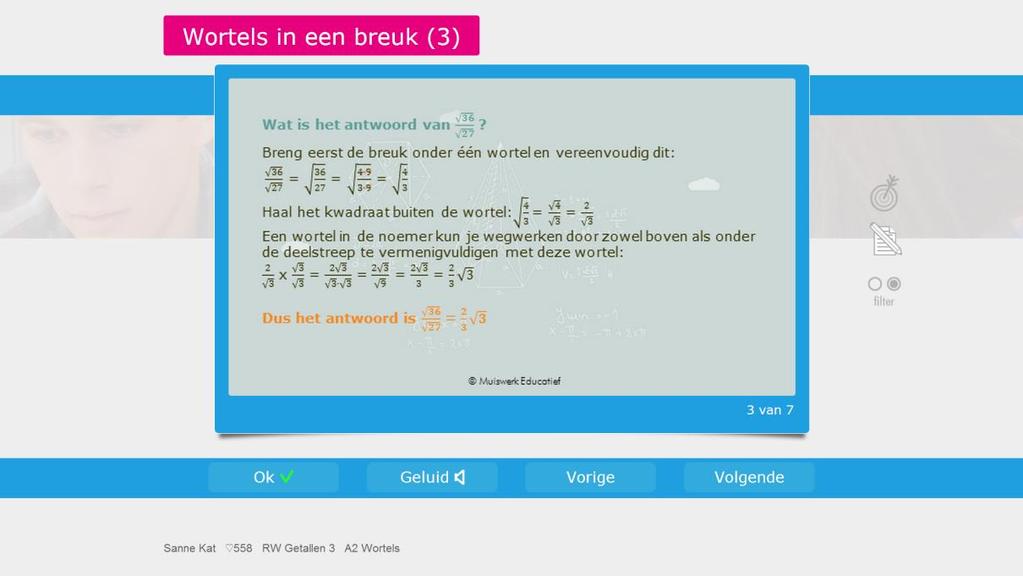 RUBRIEK A: VEELTERMEN Rubriek A begint met een herhaling van de voorrangsregels inclusief machten en haakjes. Het gaat in deze rubriek niet zo zeer om zeer veel termen als wel om complexe termen.