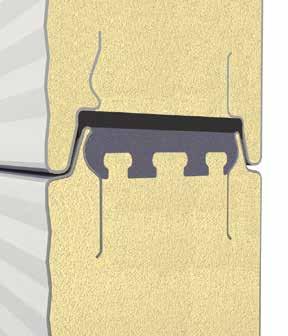 Deze profielen zorgen ervoor dat de deur volgens alle geldende regels en normen bestand is tegen zware windbelasting.