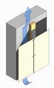 2. BOUWFYSISCHE ASPECTEN 2.1 GEVENTILEERDE GEVEL MET OPEN HORIZONTALE VOEGEN Een gevelbekleding met SVK gevelplaten is een constructie met sterk geventileerde spouw en met open horizontale voegen.