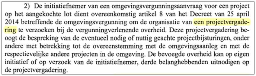 Diverse vragen (1) Hoe zal de gemeente omgaan met twee verschillende eigenaars voor lot 1 en lot 2 wanneer beiden een verschillend project qua verschijningsvorm indienen?