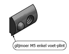 popnagel popnagel De Roval-RoofGuard -Leuninghoek is een hoekkoppeling die een hoek van 70 tot 290 graden mogelijk maakt.