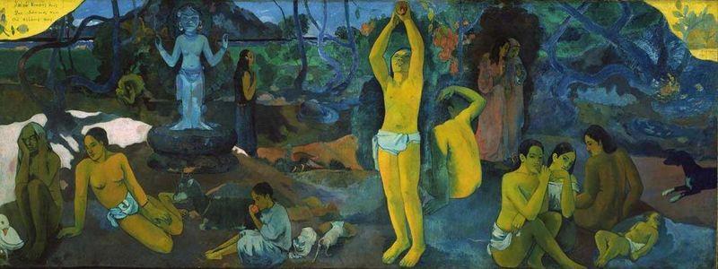 Paul Gauguin Blz.68 Gebruikt de kleuren die voor hem het juiste gevoel oproepen.