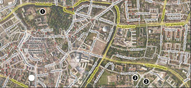 8.3 Locaties Breda Bron: Google Maps Bezoekadres: Telefonisch contact: Postadres: 1.
