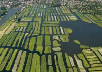 historielijn waterlijn natuur boven amsterdam