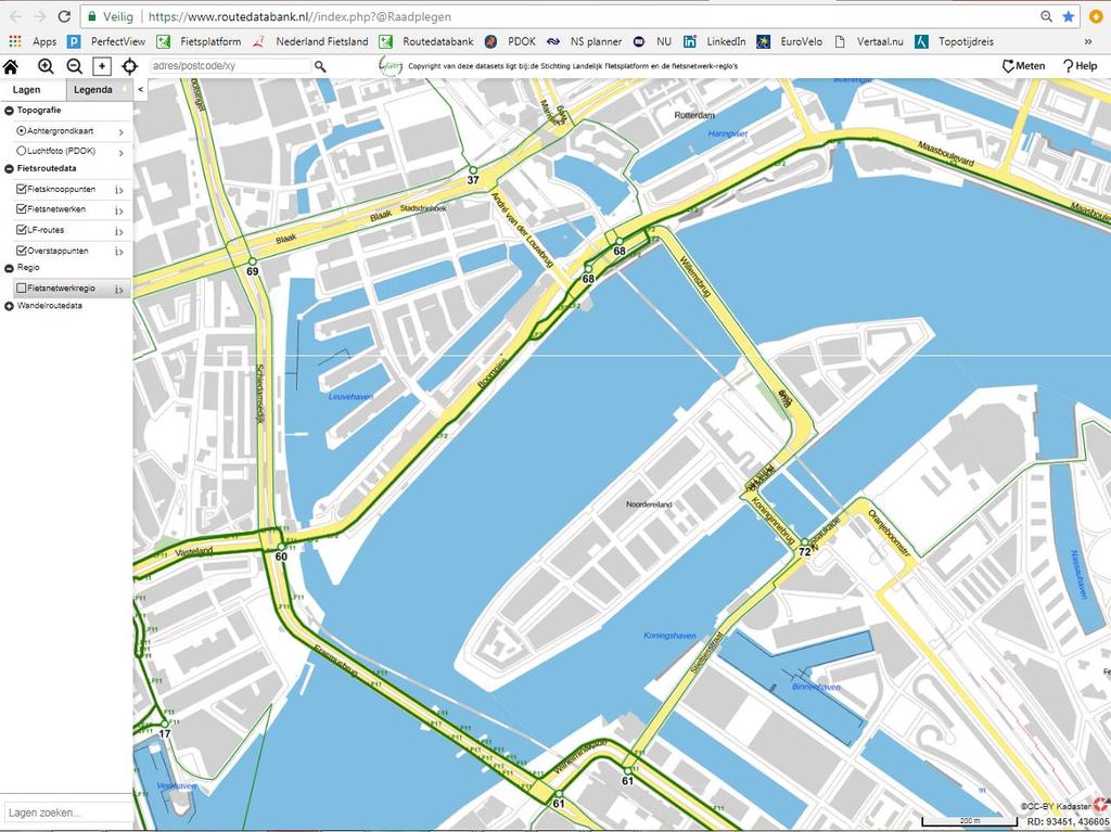 Landelijk fietsnetwerk / nationale icoonroutes Succesfactoren