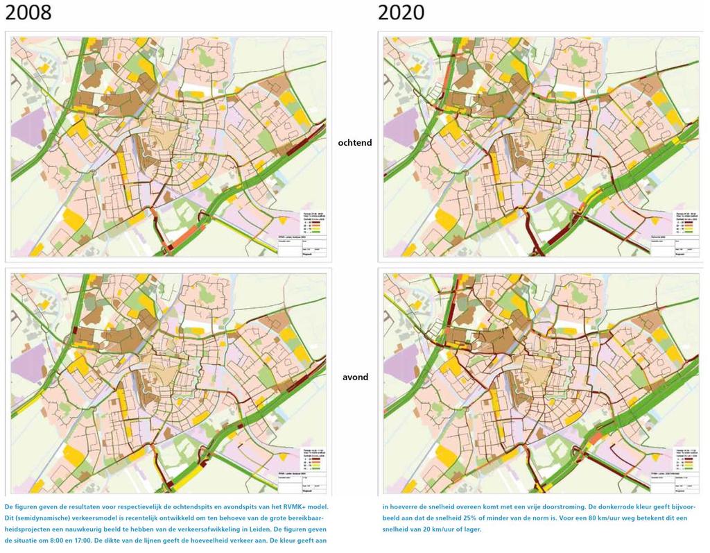 Er is niet alleen gekeken naar knelpunten maar vooral naar reistijden op dezelfde trajecten als de reistijdambities.