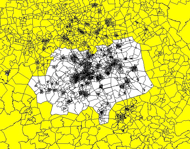 uitgebreid in België tot een sluitende verfijning langs de grens van het studiegebied. Het verfijnde deel van België heeft daardoor een detailniveau dat beter aansluit op het studiegebied.