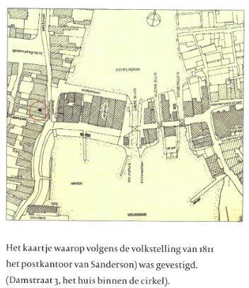 15 Door de gegevens van 1811 te vergelijken met die van 1824 en 1829 kon het oudste postkantoor van Zaandam worden gelokaliseerd.