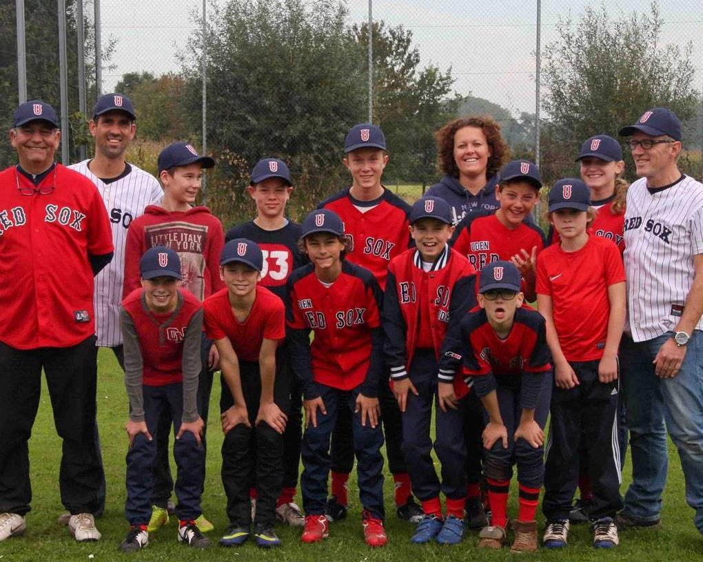 Teams HONKBAL: Beeball: 6-9 jaar Pupillen: 9-12 jaar Aspiranten: 12-15 jaar Junioren: 15-21 jaar Senioren: 18+ Honkbal wordt gespeeld in gemengde teams.