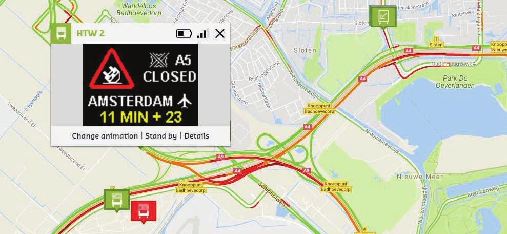 LOKALE AANSTURING - STUUR UW TEKSTWAGEN AAN MET ÉÉN DRUK OP DE KNOP Bij het ontwerpen van deze app is de focus gelegd op de ergonomie van de interface.