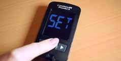 semeter met de DiaCare-app 5 Stel nu uw bloedglucosemeter in en activeer bluetooth.