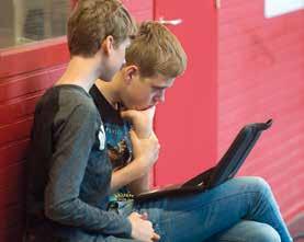 schooljaar 2019/2020 alle leerlingen met een Chromebook.