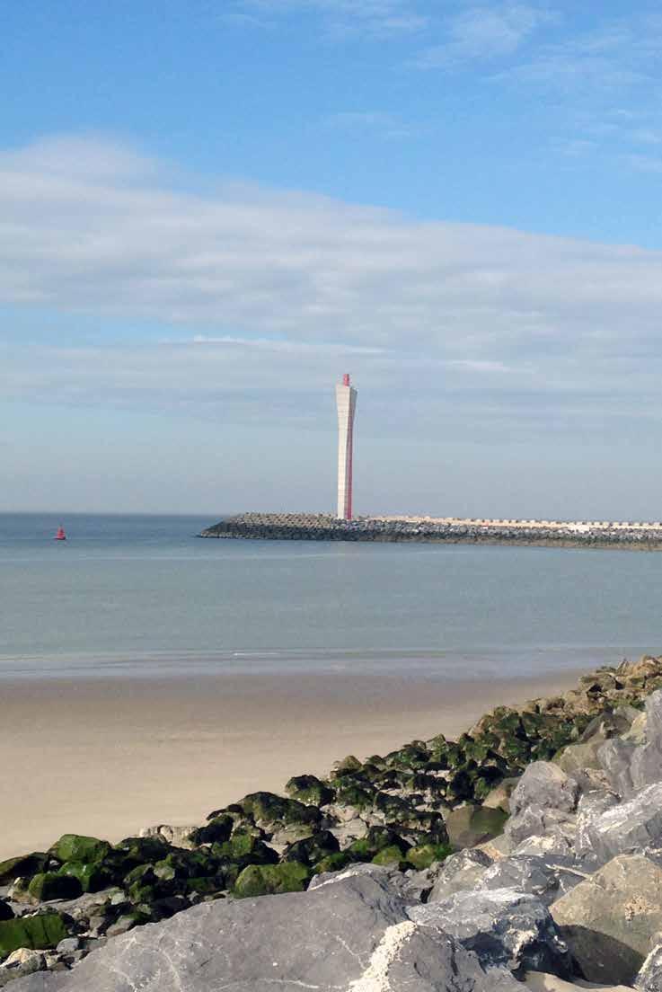 Beeldverslag 2017 Nieuwe radartoren Oostende In het kader van de herinrichting van de haven van Oostende