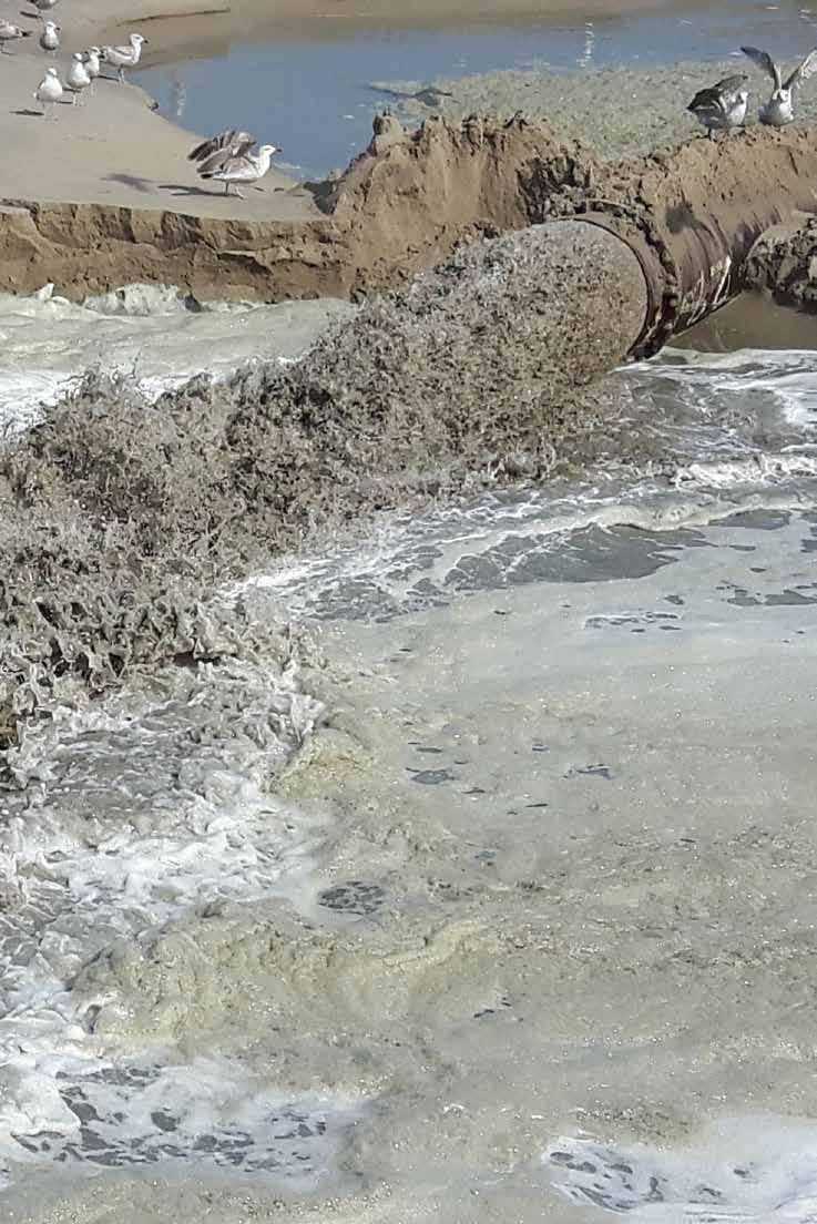 21 FEBRUARI 2017 - Knokke-Heist: 1,2 miljoen kubieke meter zand om stormschade te herstellen Vlaams minister van Mobiliteit en Openbare Werken Ben Weyts heeft in Knokke-Heist de