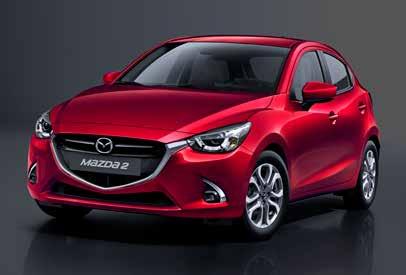 EEN KLASSE APART Bij de ontwikkeling van de Mazda2 hebben wij ons niet laten beperken door wat gebruikelijk of trendy is.
