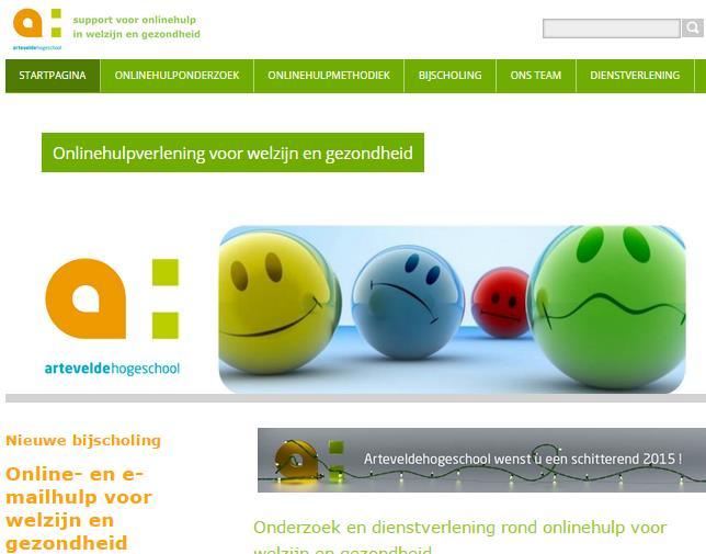 Website: Meer info en vragen www.onlinehulp-arteveldehogeschool.be E-mail philippe.