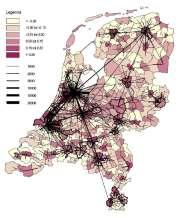 Trends Grote forensen stromen over steeds langere