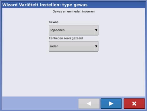 6. Teeltregistratie voor rassen, variëteiten (vernieuwd) Om rassen, variëteiten te kunnen gebruiken dient u bij het planten of zaaien gebruik te maken van een zaai/plantconfiguratie (zie paragraaf 0).