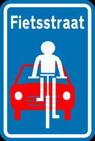 Fietsers mogen in een fietsstraat de volledige breedte van de rijbaan gebruiken voor zover deze slechts is opengesteld in hun rijrichting en de helft van de breedte langs de rechterzijde wanneer de