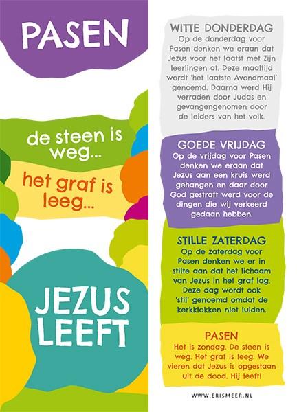 Wat geweldig is het dat wij Pasen op school en in Nederland mogen vieren en wat is het een bijzonder mooi feest.