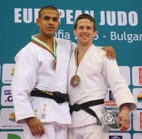 European Open Sofia/Bulgarije 7&8/02/2015 Van Tichelt Dirk JC KOKSIJDE -73 3 e Chouchi Sami FFBJ