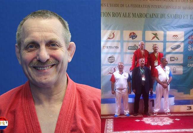 Een wereldkampioen in ons midden Master Nico Herbert pakt Sambo- goud in Casablanca IMAF-Nederland Equal of te wel Sambo voor elk 4U2.