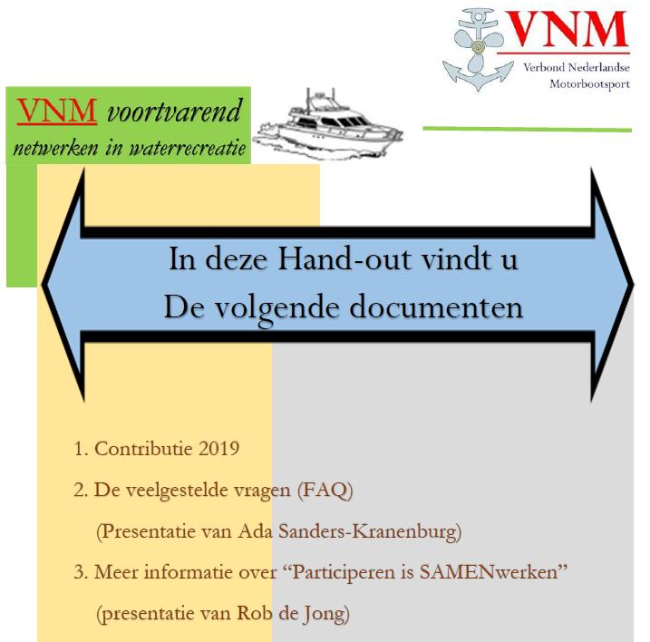 Aangesloten verenigingen (103) Nieuwe documenten Op de VNM-website www.knmc-vnm.