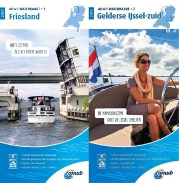 Geen schipper gaat in Nederland het water op zonder de hulp van deze betrouwbare cartografischeen nautische informatie van de ANWB.