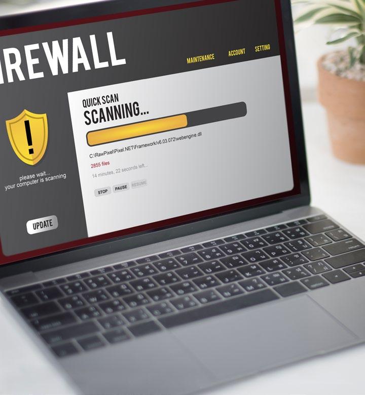 1 Verhalen uit de praktijk TIP Een firewall houdt de meeste aanvallen van hackers, computervirussen, spyware en ransomware buiten. Stel firewalls daarom goed in!
