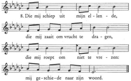 10 LEZING UIT DE BIJBEL Handelingen 2:1-11 (NBG) Deze lezing wordt gezongen in het lied En toen de Pinksterdag aanbrak (muziek H. Jansen). En toen de Pinksterdag aanbrak, waren allen tezamen bijeen.