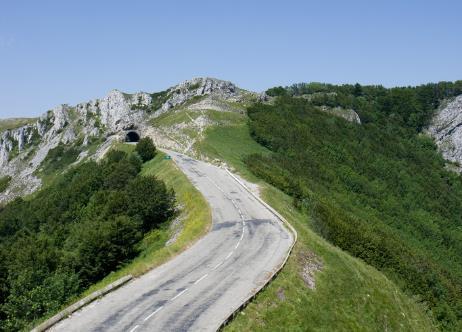 lang, die ons van 200m tot op 1145m hoogte zal brengen.