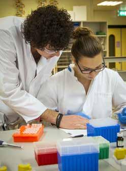 APPLIED SCIENCE leidt op tot een scala aan functies binnen het bereik van het microbiologische tot het chemische en technologische werkveld: van researcher tot analist.
