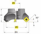 Vlakfrees 45 772 Ø D Ø d H H Ø A h Z 2 mm mm mm mm mm 4 6 45 53 6 3 26, 2 5 22 48 63 6 4 4, 2 5 22 48 63 6 5 (8,) 28 63 22 4