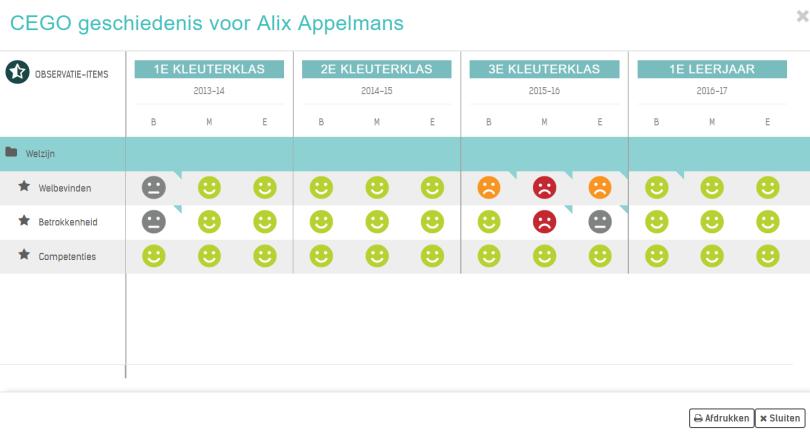 Alle klasscreenings vind je onder het zorgtype screenings.