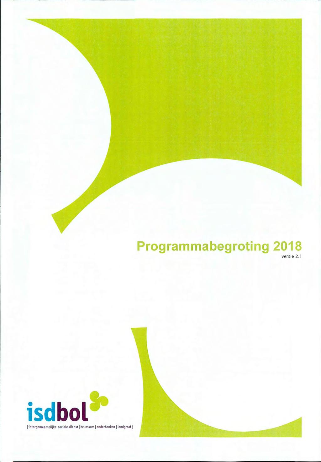 Programmabegroting 218 versie 2.