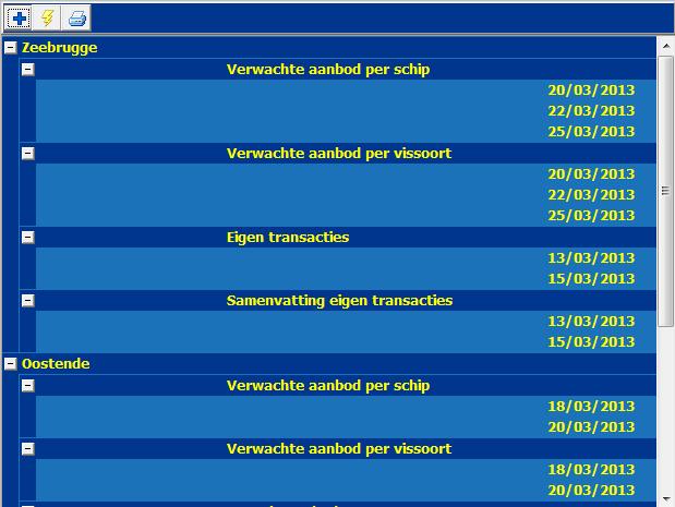 De hoofdkoper (SUB 0) verschijnt steeds linksboven en is groen gekleurd. De gebruiker tijdens het veilproces zijn (sub)-kopers willekeurig activeren ( koper veld wordt groen ).