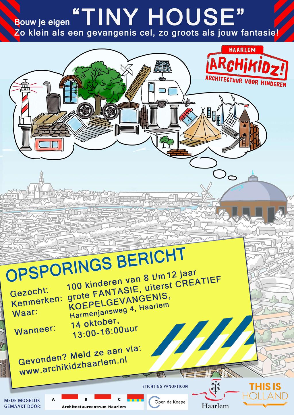 Op 14 oktober 2017 heeft de 2e editie van Archikidz Haarlem plaatsgevonden. Dit jaar is het evenement gehouden in De Koepel. Het thema was 'Tiny House'.