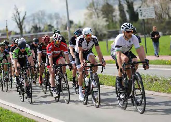 BK wielrennen Hard gekoerst Op 15 april 2018 werd in het zonnige Bonheiden het BK wielrennen op de weg gereden.