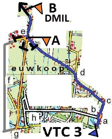 Uitleg traject 4 je mag een blauwtje lopen uitzetter: Sjaak Visser m.m.v.