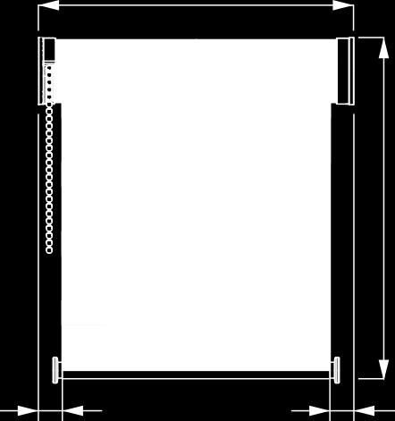 Ø29 mm Ø36 mm 19,5 mm 19,5 mm Standaard lengte eindeloos ketting Ø38 mm