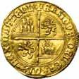 Vlaanderen, Lodewijk van Nevers (122-146), driesteden groot (Gentse groot) z.j., geslagen te Gent, emissie 144-145. Vz. Klimmende leeuw in zespas.